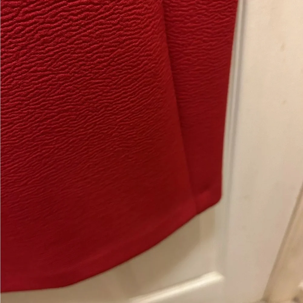 Calvin Klein Elegant Red Sleeveless Dress Sz 10 EUC!! - Picture 6 of 10